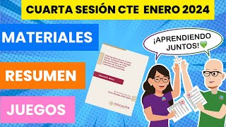 CEAA Análisis CUARTA Sesión CTE ENERO 2024 Preescolar Primaria Secundaria [upl. by Ottinger]