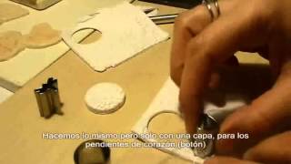 Tutorial joyas en arcilla polimerica [upl. by Anes]