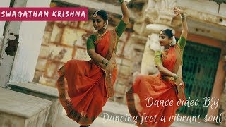 SWAGATHAM KRISHNA AGNYAATHAVAASI  Kuchipudi dance [upl. by Moses]