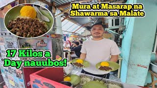 Mura at Masarap na Shawarma ng Malate ang Tikman Natin [upl. by Ateloj93]