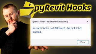 Revit API Events and pyRevit Hooks Explained Say Goodbye to CAD Imports [upl. by Aisital541]