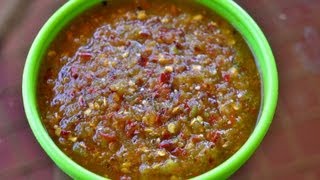 Tomatillo Salsa with Chile de Arbol Recipe [upl. by Torrance]