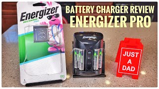 Energizer Pro Battery Charger for AA amp AAA NiMH Rechargeable Batteries Review [upl. by Nicola]