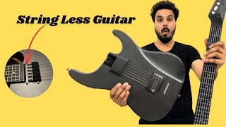 I Tried World’s First STRING LESS Guitar  Aeroband Guitar First Look and Review [upl. by Hercules478]