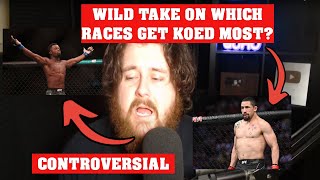 The MMA Guru Gets CONTROVERSIAL On Which Race Gets Koed The Most [upl. by Lothar]