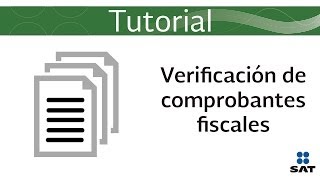 Tutorial Verificación de comprobantes fiscales impresos [upl. by Isolde767]