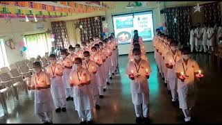 Traning school of nursing sindhudurg Lamp lighting Oath taking ceremony [upl. by Aivull928]