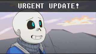 GLITCHTALE EPISODE 7 quotANIMOSITYquot  URGENT UPDATE  please watch ♥ [upl. by Mora]