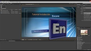 Tutorial instalar Encore Cs6 [upl. by Lewse765]