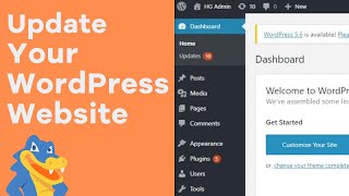 HowTo Update your WordPress Website Theme and Plugins [upl. by Enobe]