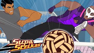 Sepack Atack  SupaStrikas Soccer kids cartoons  Super Cool Football Animation  Anime [upl. by Nelleyram]