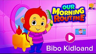 Wake Up with Bibo⏰ kidss Morning Routine Adventuretime [upl. by Wahkuna]