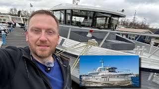 My Favourite Features On This Aluminium Liveaboard Globemaster 50 Explorer Yacht [upl. by Ylevol996]