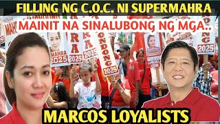 GRABE SUPERMAHRA TAMONDONG MAINIT NA SINOPORTAHAN NG MGA MARCOS LOYALISTS [upl. by Archie]