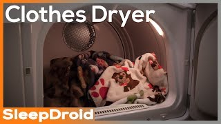 ► 10 hours of Clothes Dryer Sleep Sounds 2  Tumble Dryer  Relaxing Clothing Dryer Sound Effect [upl. by Ojela862]