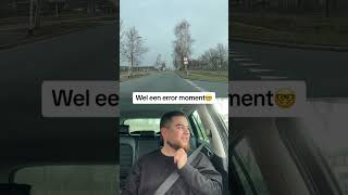 Ga je nie nog een keer maken✋🏽🚗 rijles rijlessen rijschool rijbewijs rijexamen fy fyp [upl. by Atinuahs]