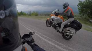 BMW R1200GS wheelie [upl. by Eilrebmik220]