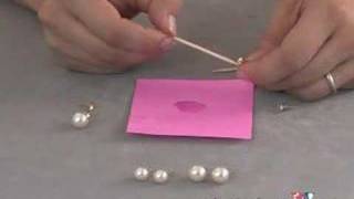 How to use Pearl Cups  Jewelry Making [upl. by Naillik334]