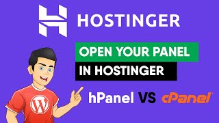 how to open cpanel in hostinger [upl. by Ayaladnot]