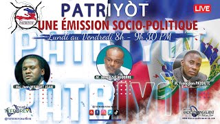 No094  Emisyon Patriyòt avèk M Joseph S LAGUERRE amp M Françillon PAYOUTE  12 Septembre 2024 [upl. by Etnauj]