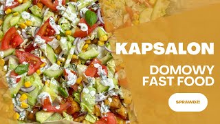 Domowy Fast Food  Kapsalon  Domowy Kebab [upl. by Enibas629]