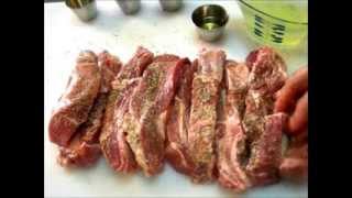 HERB rubbed oven braised COUNTRY PORK RIBS  How to make PORK RIBS recipe [upl. by Standush381]