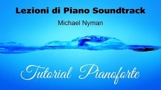 Lezioni di Piano Soundtrack Lampo Tutorial Italiano [upl. by Etterb]