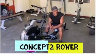 Concept 2 Rowing Workout  Temba Mliswa Five Reasons of Buying Concept 2 Rower [upl. by Retsam354]