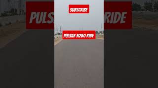 New Pulsar N250 Ride  ytshorts trending automobile viral [upl. by Christine]