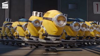 Despicable Me 3 18  The Minions Run the Prison  Cartoon For Kids [upl. by Knarf]