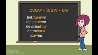 Spelling eeuw ieuw uw [upl. by Akemor]