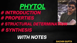 PHYTOL ll DITERPINOIDS ll TERPINOIDS ll NOTES ll ALL TOPICS ll thelivingchemistry4918 [upl. by Jameson]