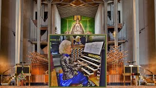 Gaston Bélier  TOCCATA IN D MINOR  Diane Bish at Coventry Cathedral England [upl. by Suvart112]