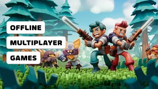 Top 15 Best OFFLINE Multiplayer Games for Android amp iOS – SplitScreen amp Local Coop [upl. by Siuol]