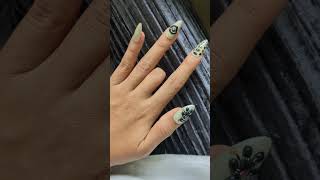 🧸📍💔pressonnails nailart gelnails naildesign 3dnailart nails story vlog halloween [upl. by Ettennyl367]