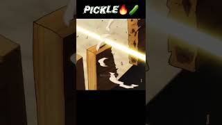 Pickle used his strongest move👀🥶 Baki Hanma anime animemoments baki [upl. by Onirotciv443]