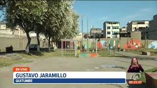 La rehabilitación de parques de Quitumbe y Ferroviaria sur de Quito lleva un 90 [upl. by Shermy295]