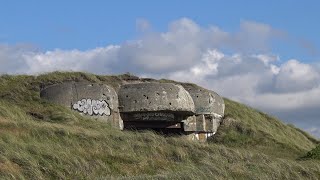 Atlantikwall Regelbau Bunker Der Atlantikwall in Dänemark und sein Zustand heute Teil 1 [upl. by Cahan]