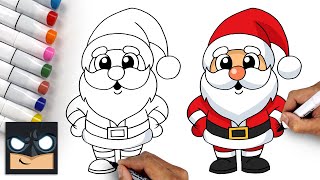 How To Draw Santa Claus [upl. by Tiersten566]