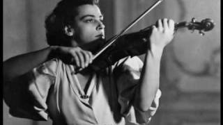 Ginette Neveu plays Beethoven Violin Concerto 3rd mvt Part 1 [upl. by Iila989]