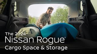 2024 Nissan Rogue®  Cargo Space amp Storage Features [upl. by Harvey]