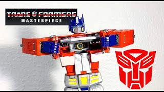 Transformers Masterpiece MP01 Optimus Prime Figure Review [upl. by Noled223]