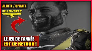 ALERTE  UPDATE  LE JEU DE LANNÉE EST DE RETOUR  HELLDIVERS 2 REDEVIENT SUPER FUN  PS5  FR [upl. by Simonsen]