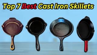 Top 7 Best Cast Iron Skillet Brands 2024 [upl. by Etnovert732]