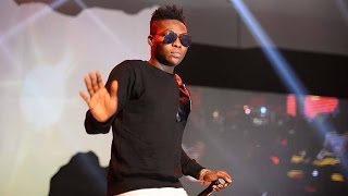 Snaps of Reekado Banks performing at Shalanga with Don Jazzy and Korede Bello in the audience [upl. by Taveda]