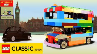 Lego 10696 MOC English Double Decker Bus 🚌 Minimalism with Lego 💰 Save 💲💰 Gift for 2025 🎁✨👍 [upl. by Hirai]