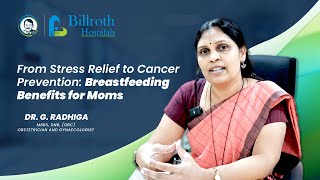 Stress Relief to Cancer Prevention Breastfeeding Benefits for Moms  Breast Feeding Awareness Week [upl. by Liagibba]