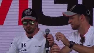 F1 Fan Event Driver Interviews Monaco GP Fri 28 May 2016 [upl. by Nessi]