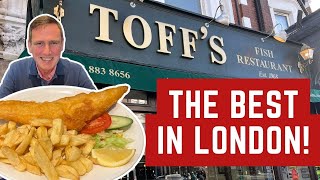 Reviewing LONDONS BEST FISH and CHIP SHOP  Was it GOOD [upl. by Dnomsaj514]