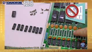 Riparazione Commodore C128 con problemi di RAM e test Cartridge diagnostica [upl. by Oika]